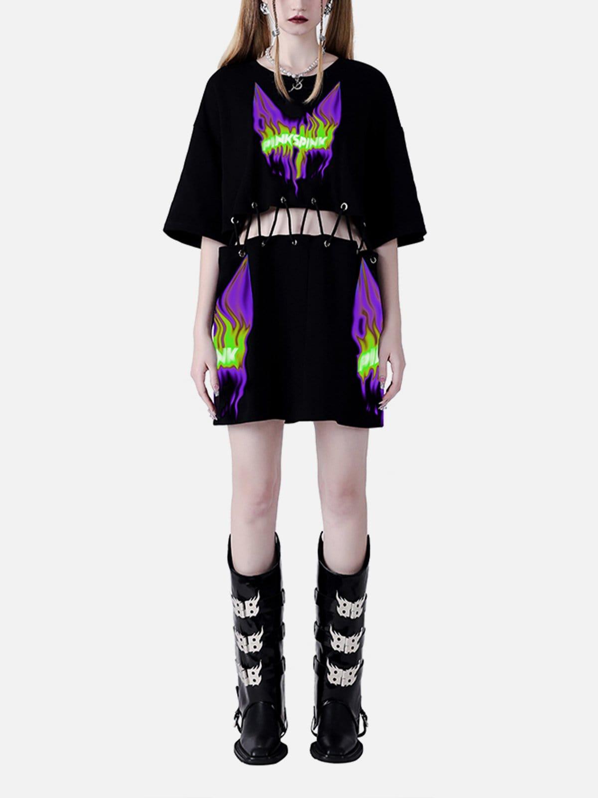 Hollow Flame Cat Tee