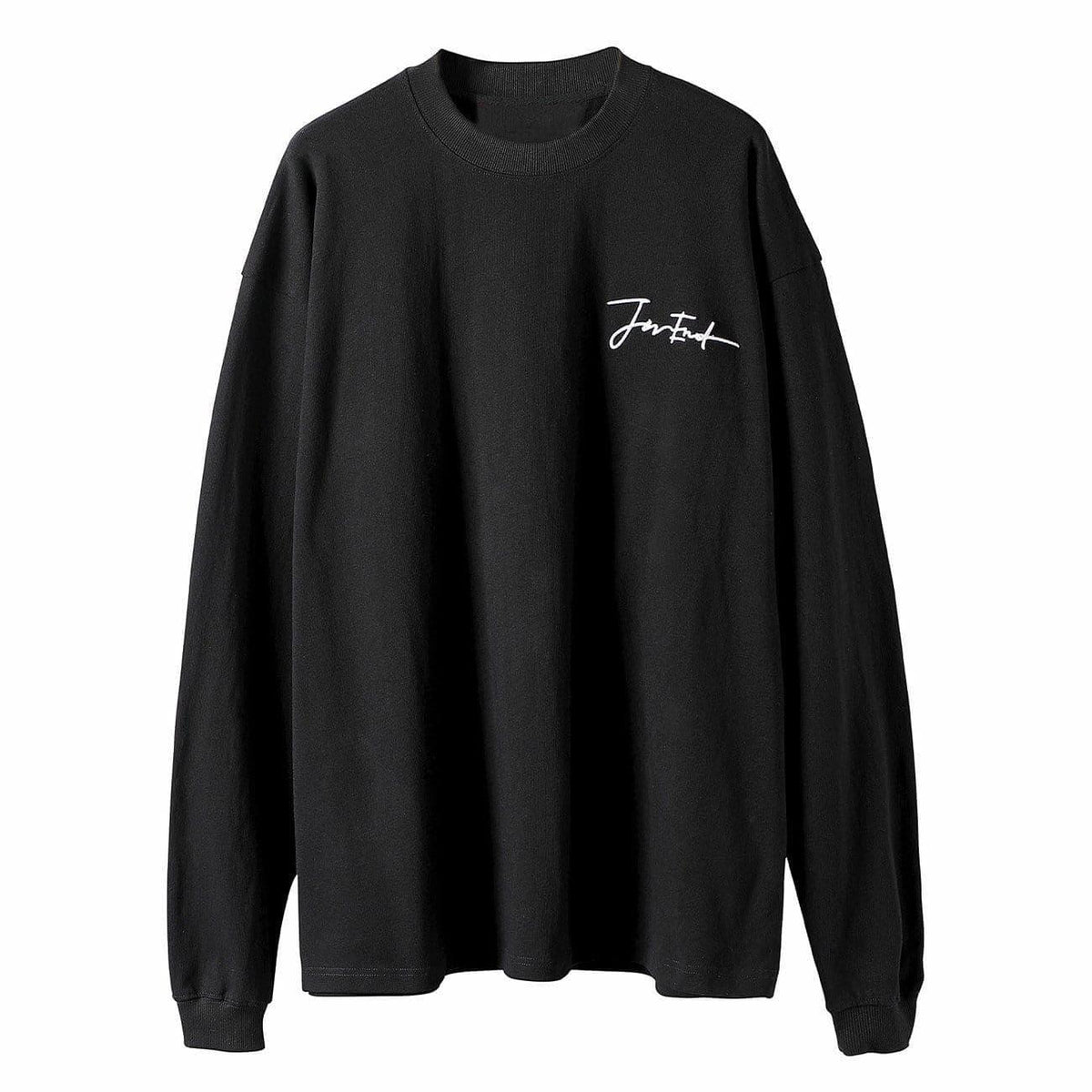 Solid Color Embroidery Sweatshirt