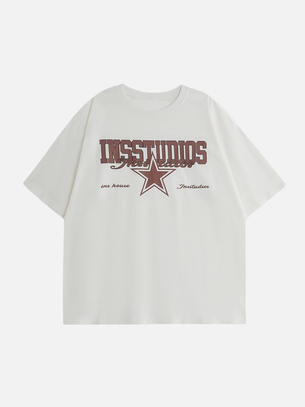 Cartoon Skeleton Graphic Tee