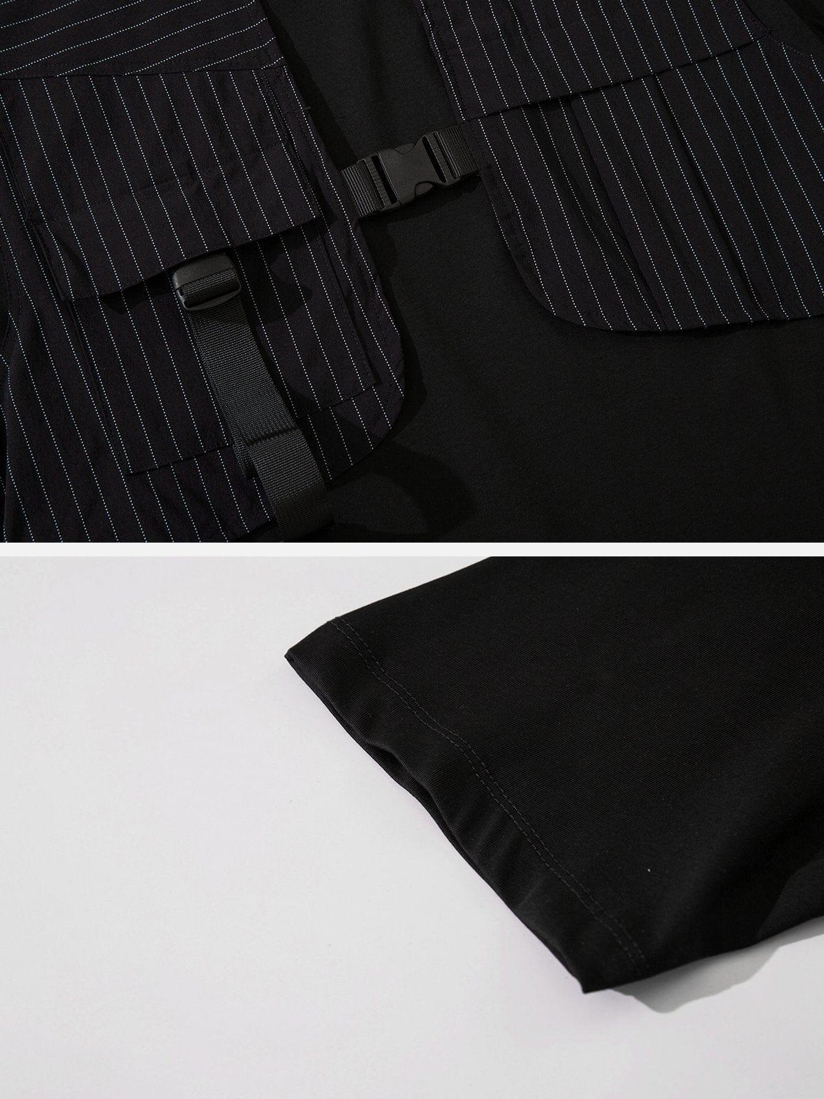 Patchwork Stripes Tee