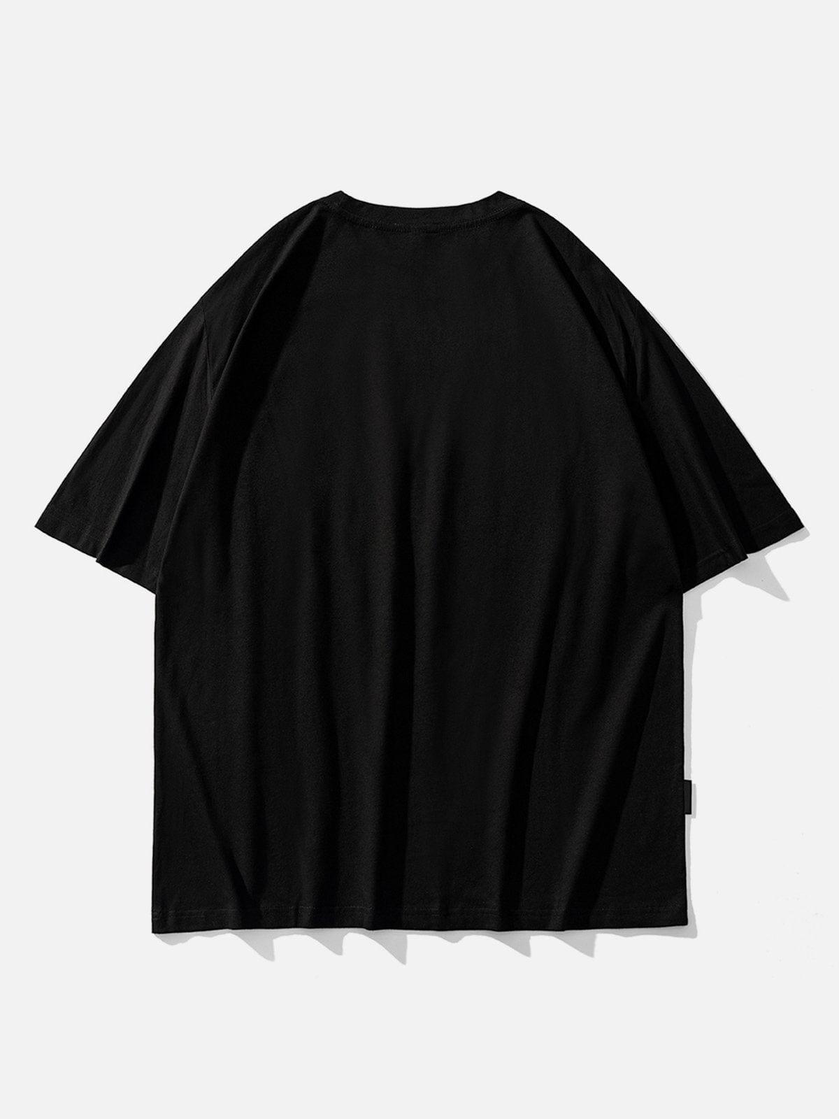Abstract Letters Graphic Tee