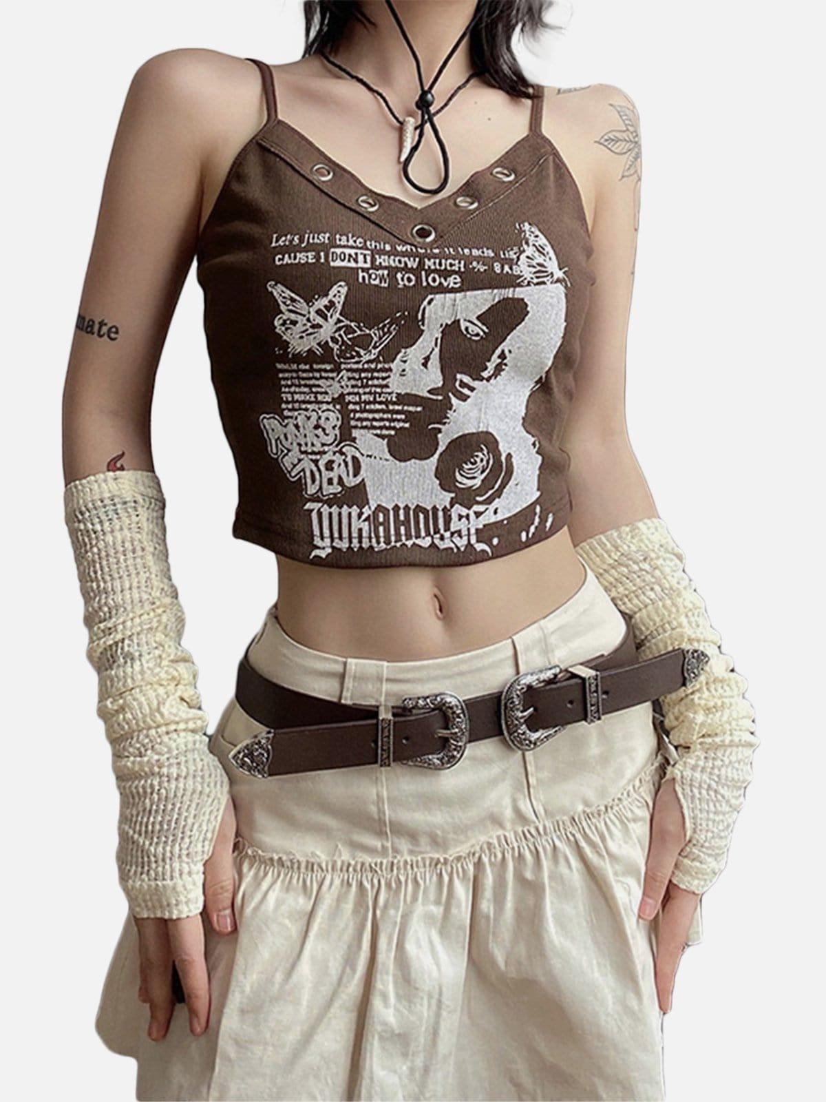Sexy Print Vest