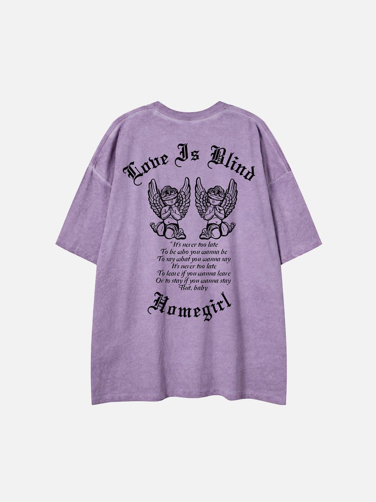 Washed Little Angel Graphic Tee