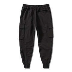 Multi Ribbon Pockets Cargo Pants