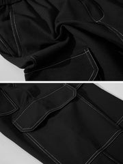 Topstitched Pocket Cargo Pant