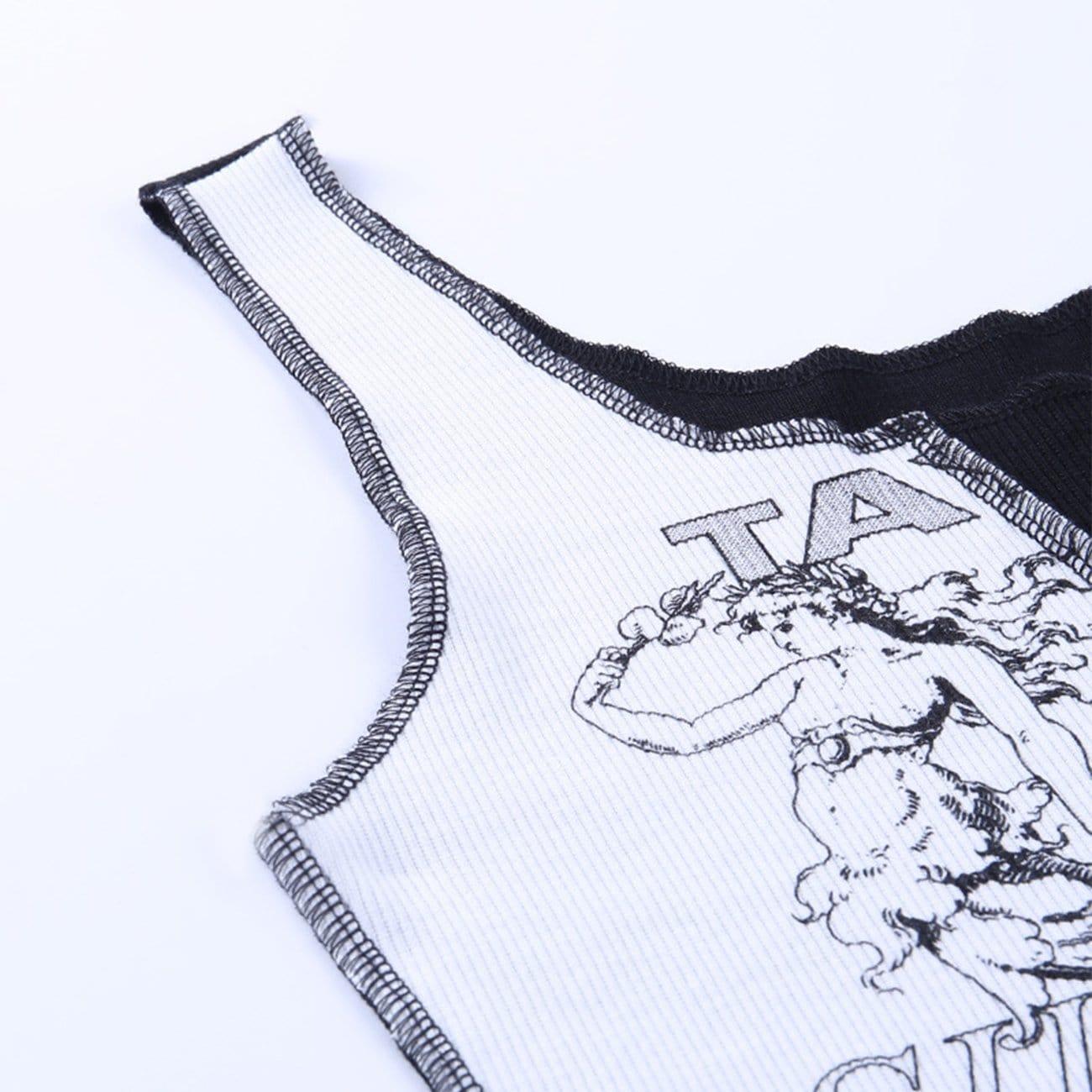 Patchwork Letters Vest