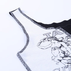 Patchwork Letters Vest