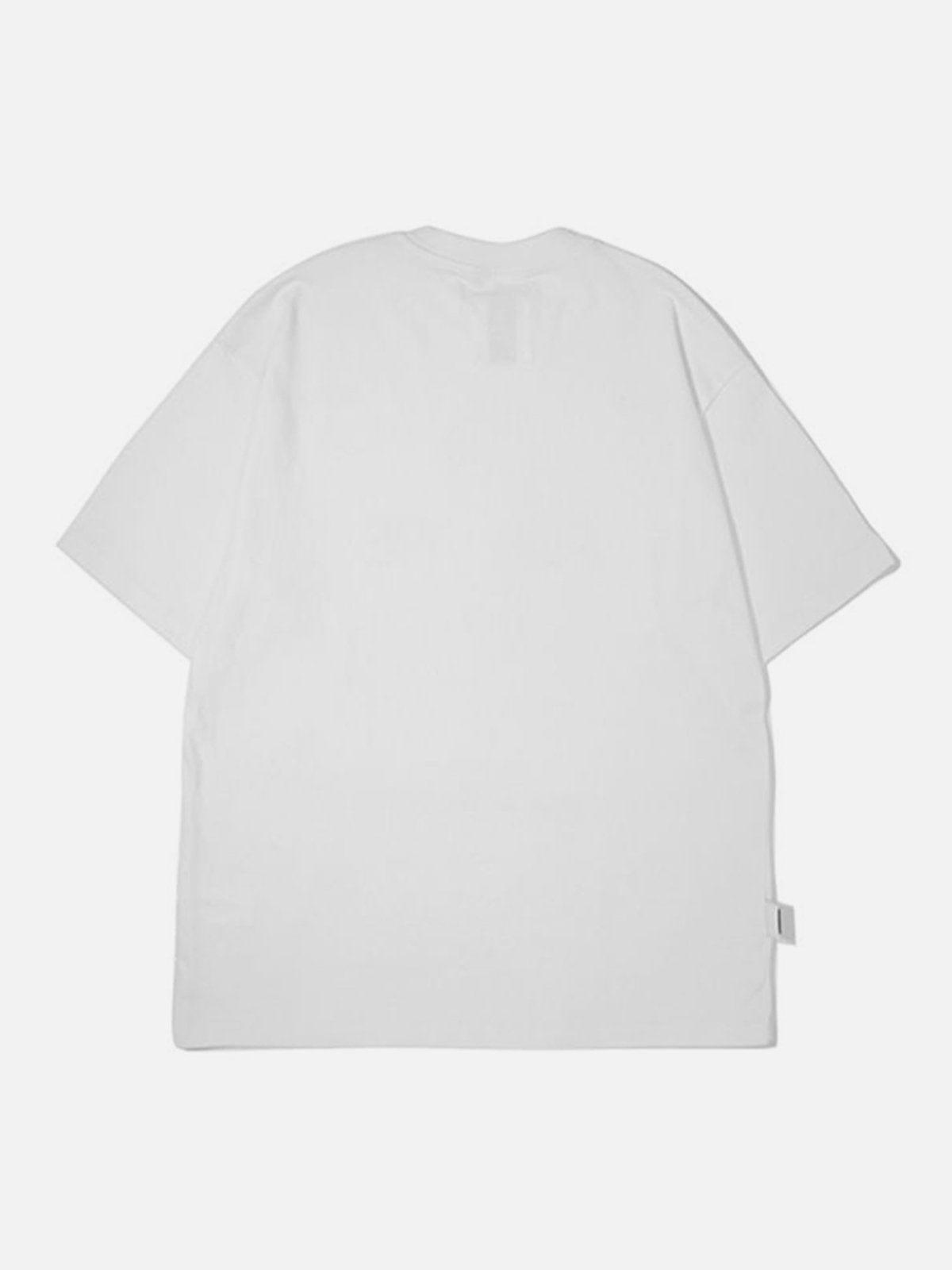 Alphabet Face Graphic Tee