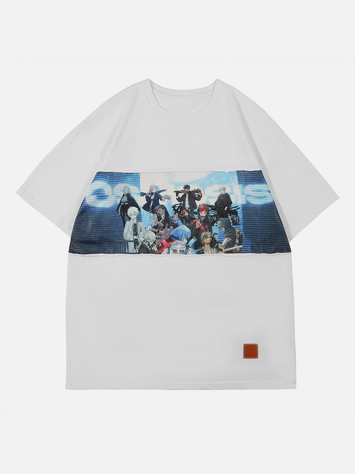 Anime Cartoon Print Tee