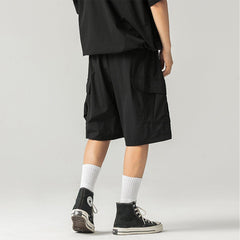 Irregular Pockets Water Proof Shorts