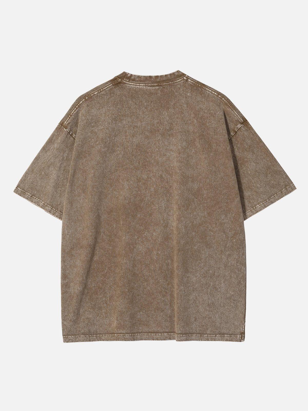 VIOLENCE Shadow Ghost Graphic Washed Tee
