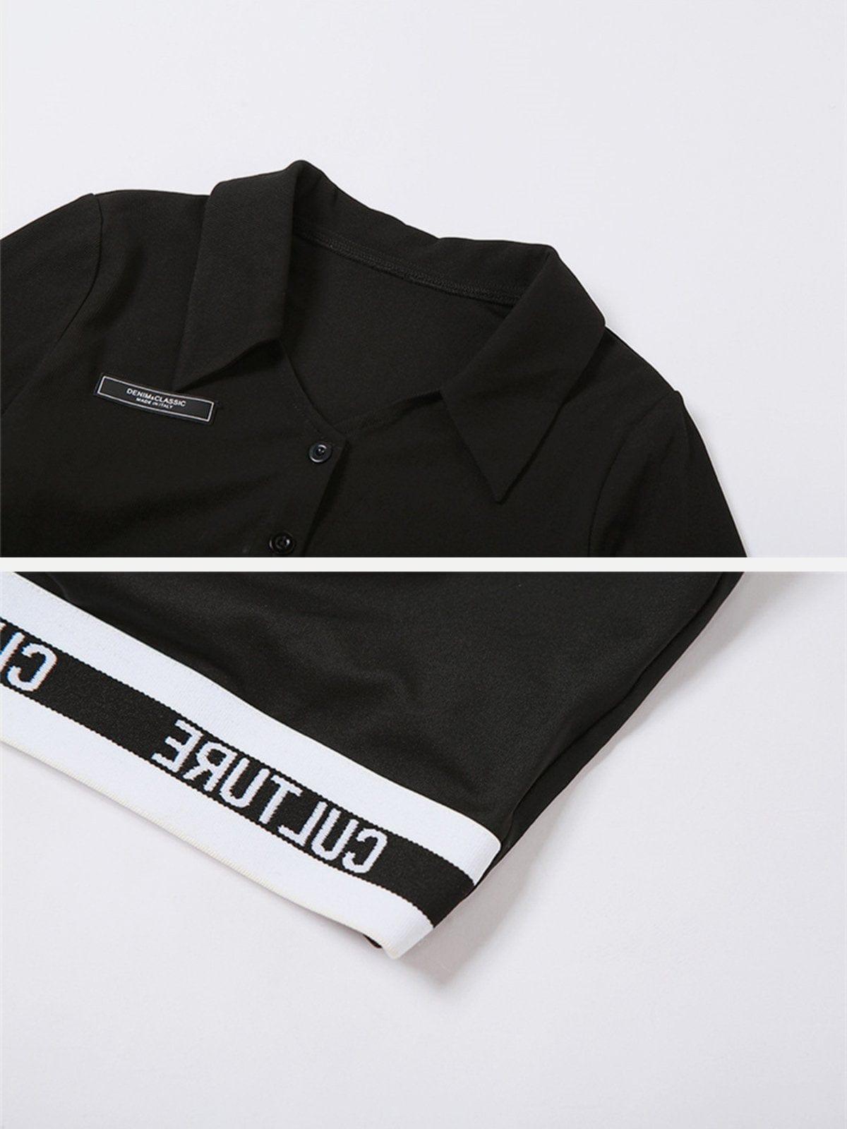 Irregular Hem Long Sleeve Suit