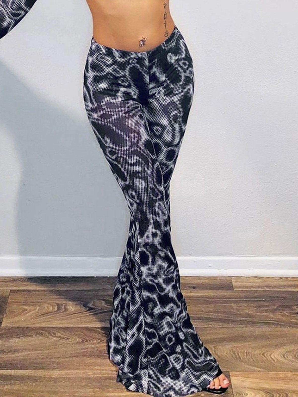 Mesh See-Through Speaker Pant