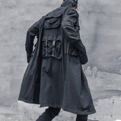 Dark Function Multi Pockets Mid-length Jacket