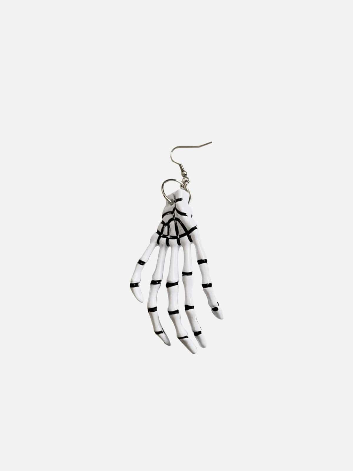 Hip Hop Ghost Hand Earrings