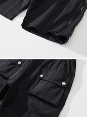Side Zip Up Shorts