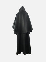Patchwork Straps Cloak