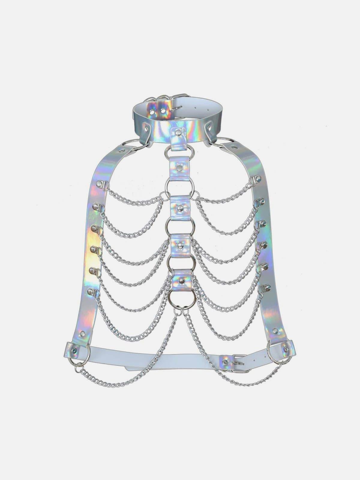 Laser Metal Chain Belt
