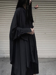 Irregular Loose Long Shirt
