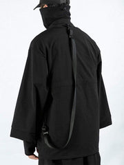 Cyberpunk Dark Ninja Cardigan Jacket