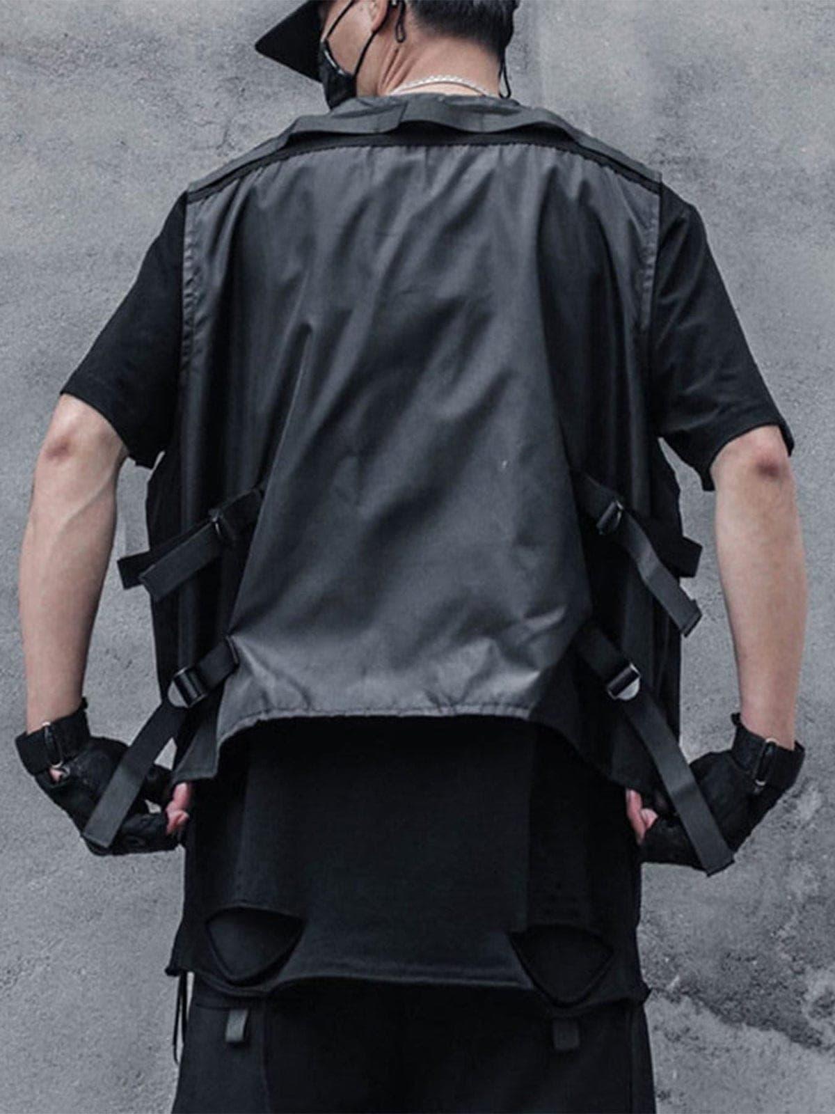 Big Zipper Pocket Vest