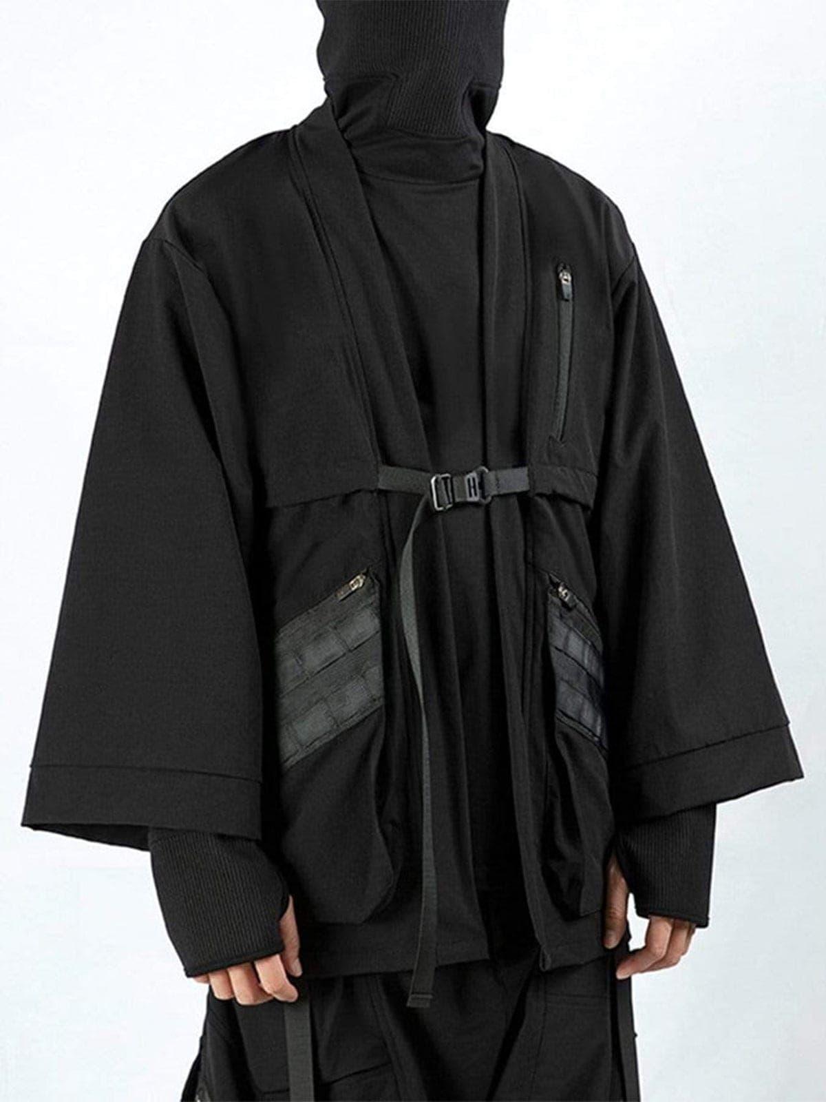 Cyberpunk Dark Ninja Cardigan Jacket
