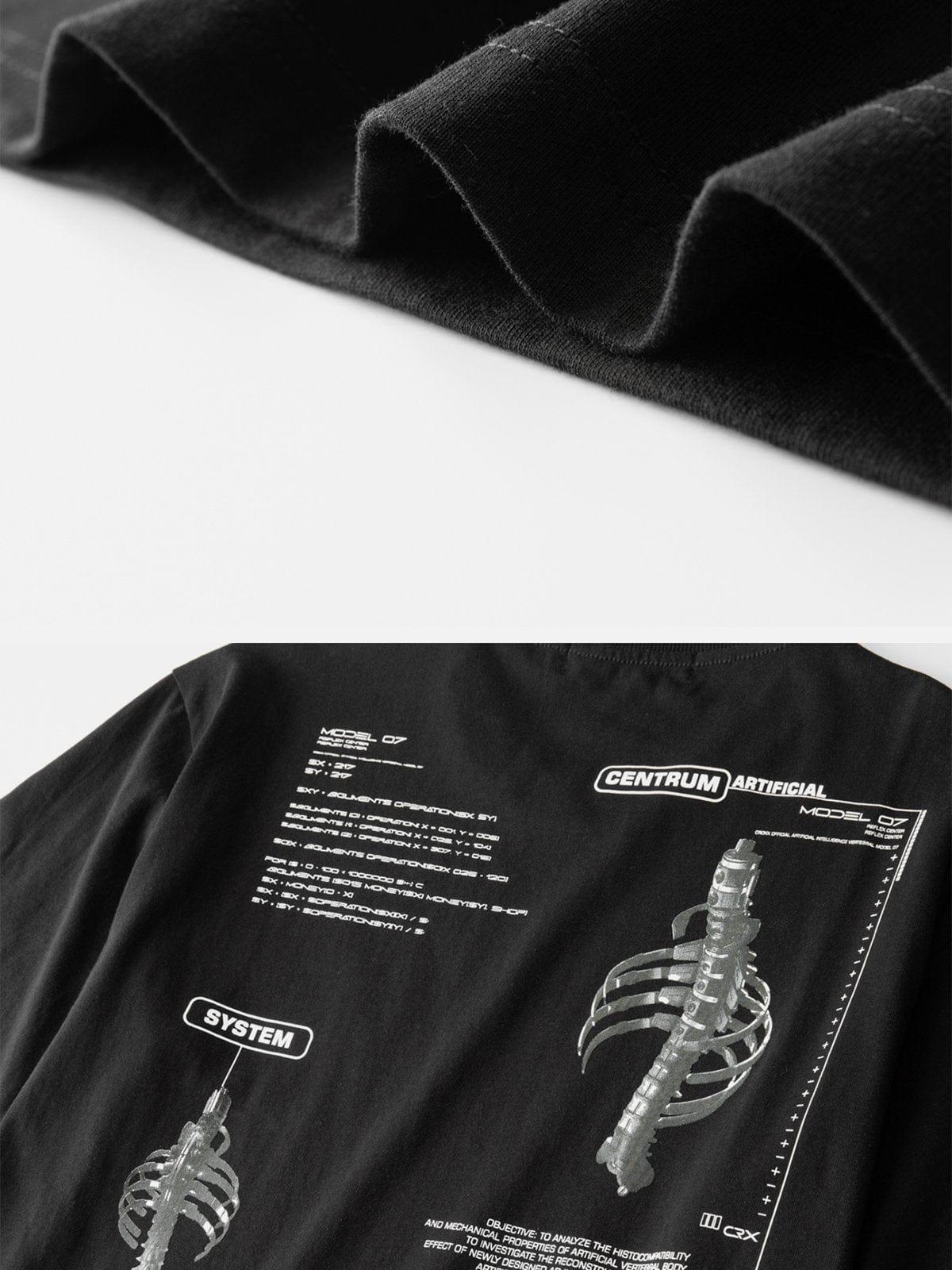 Display Skeleton Graphic Tee