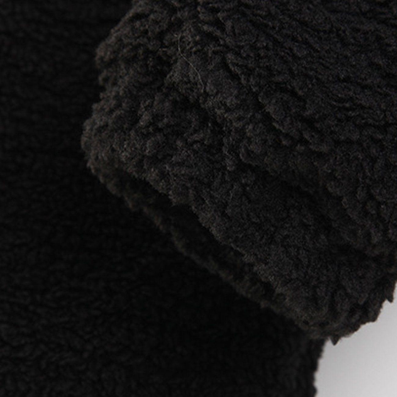 Turtleneck Sherpa Sweatshirt