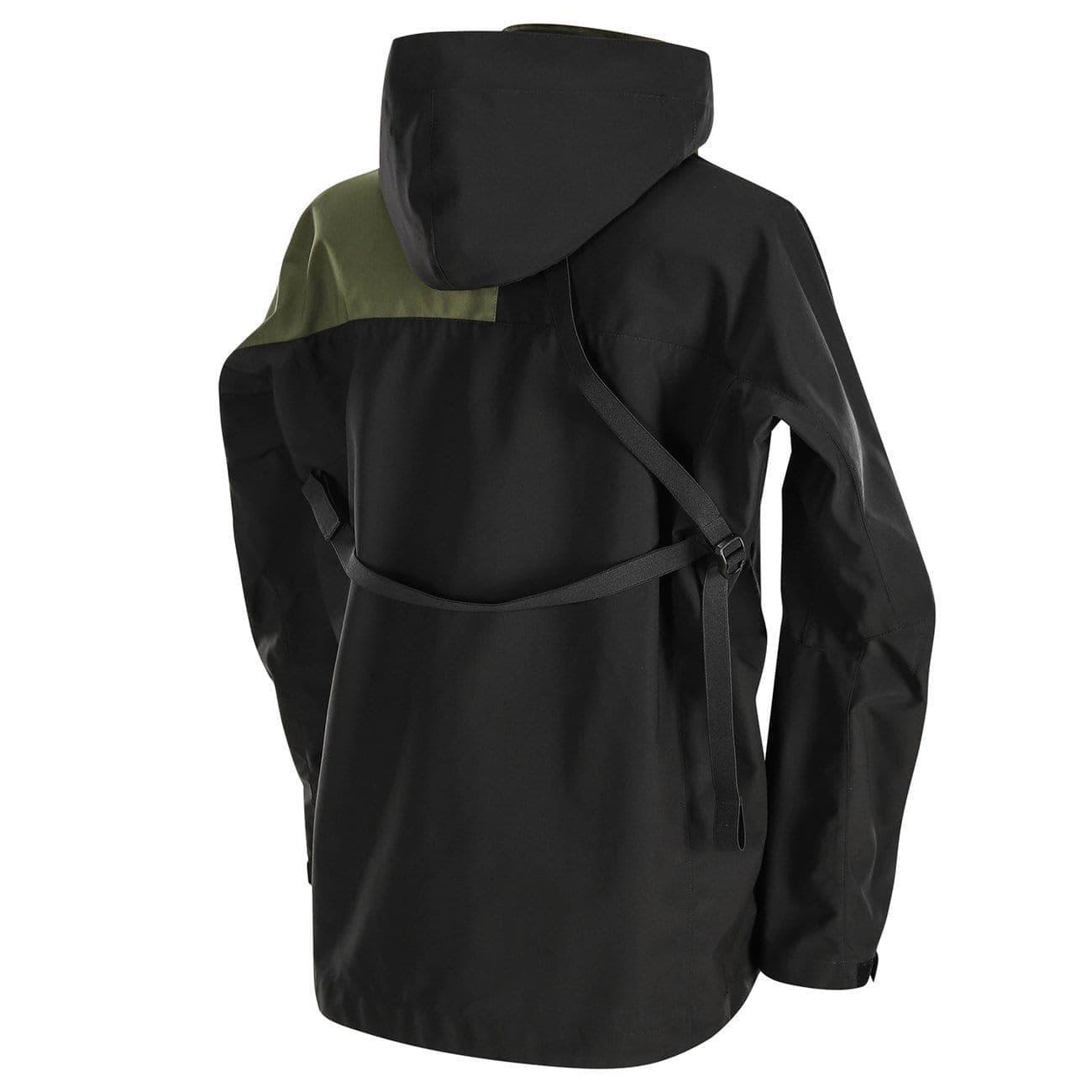 Oblique Zipper Patchwork Jacket
