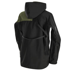 Oblique Zipper Patchwork Jacket