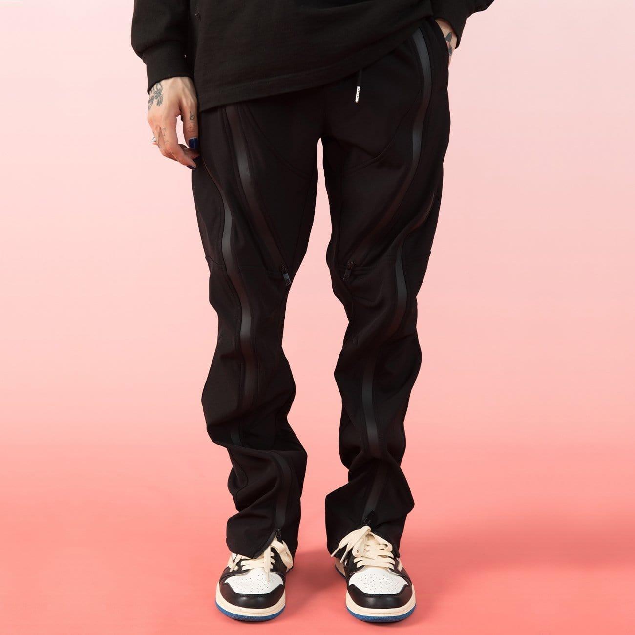 Deformation Zipper Pants