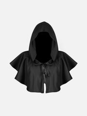 Dark Hooded Cape