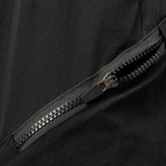 Zip Up Tilt Pockets Drawstring Cargo Pants