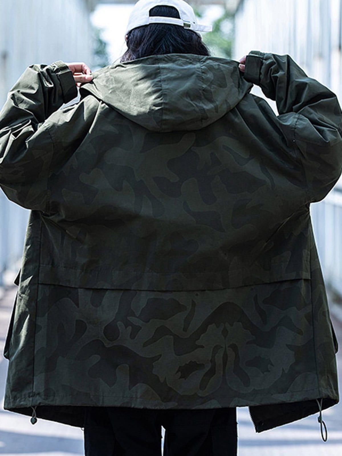 Patchwork Camouflage Jacket
