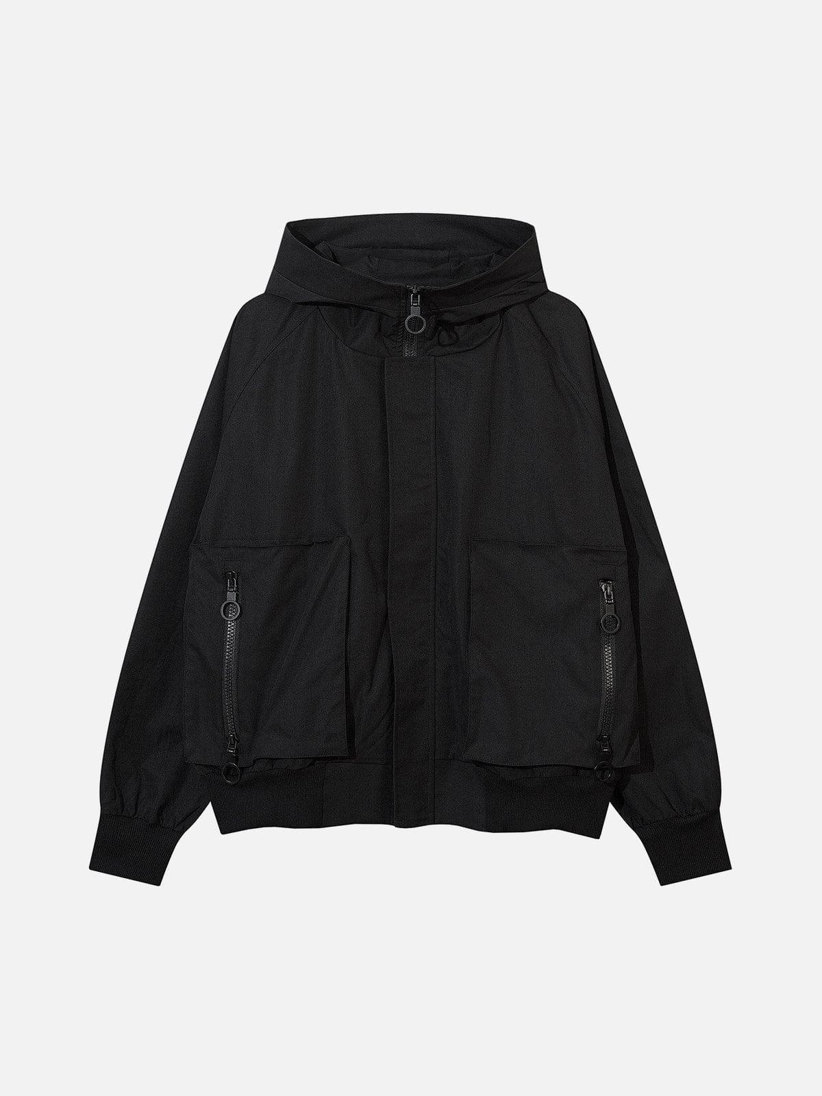Big Pocket Zip Up Jacket