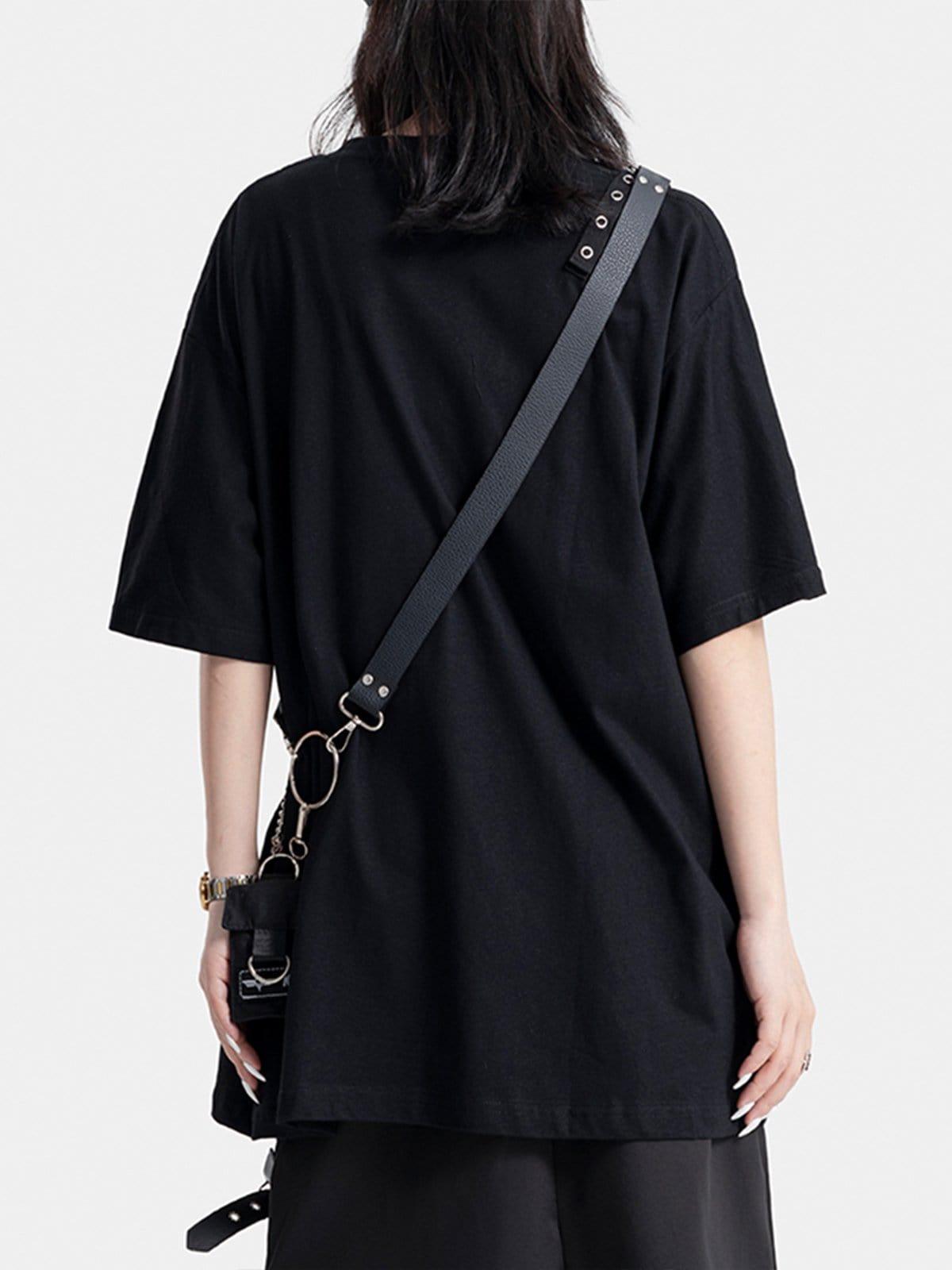 Angel Statue Rivet Graphic Tee