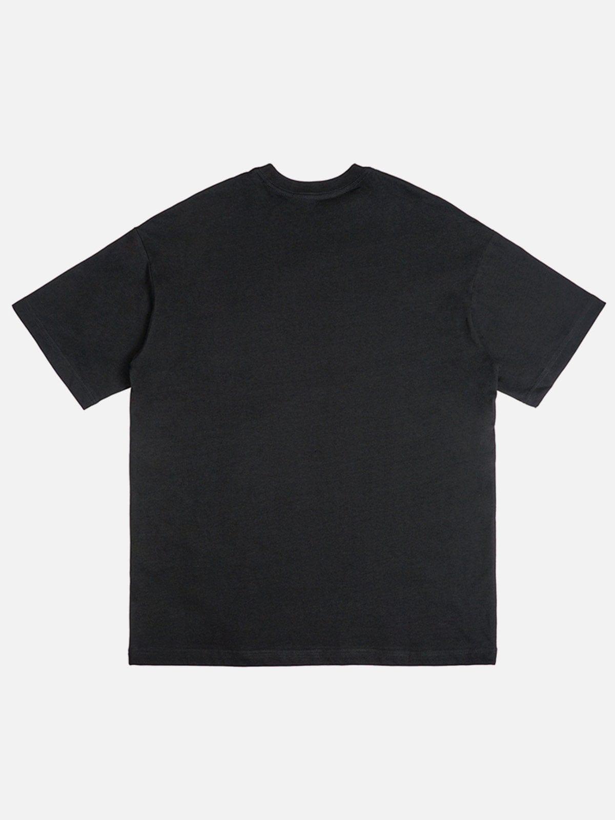 Dark Ripped Face Graphic Tee