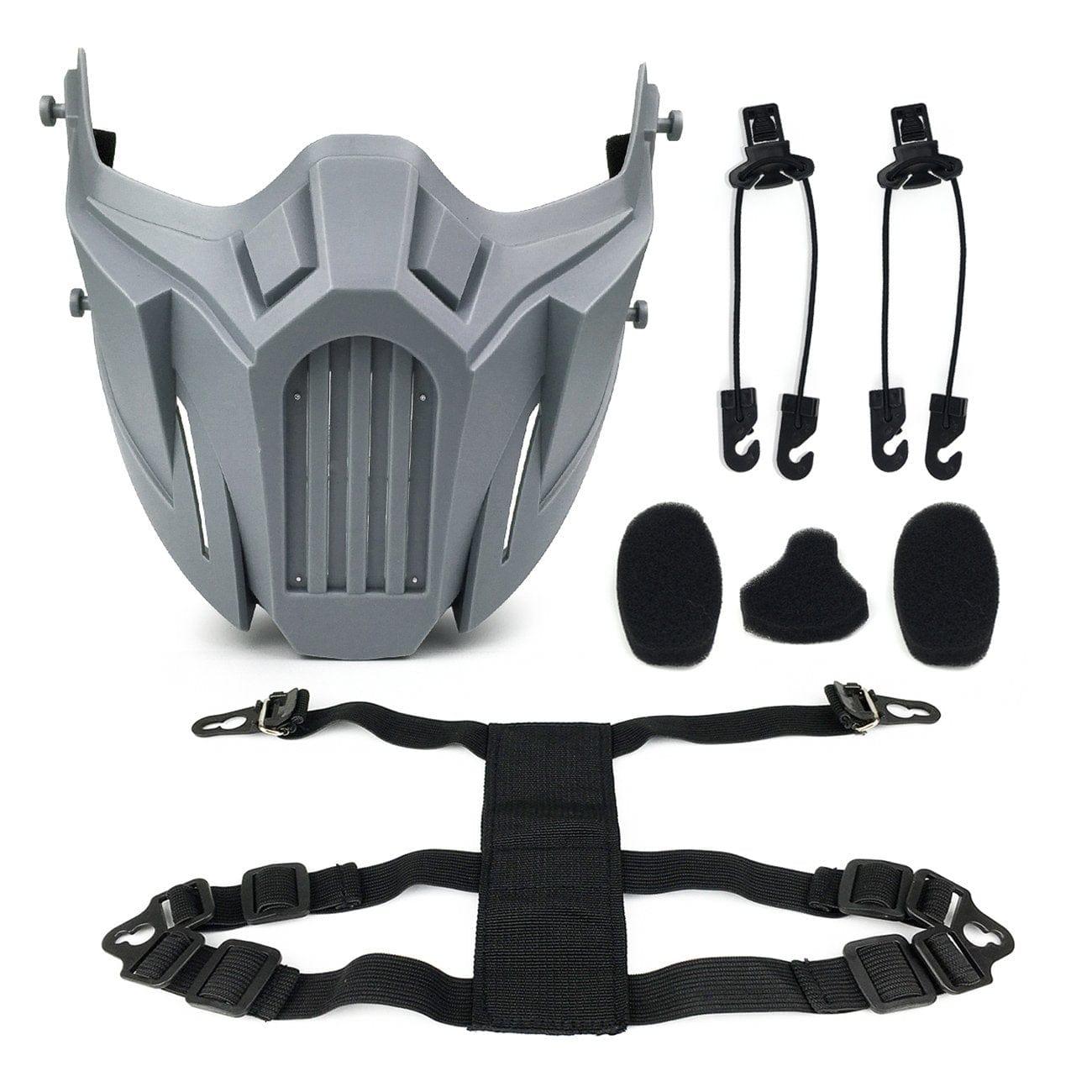 Punk Half Face Shield Mask
