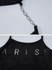 Sexy Chain Long Sleeve T Shirts