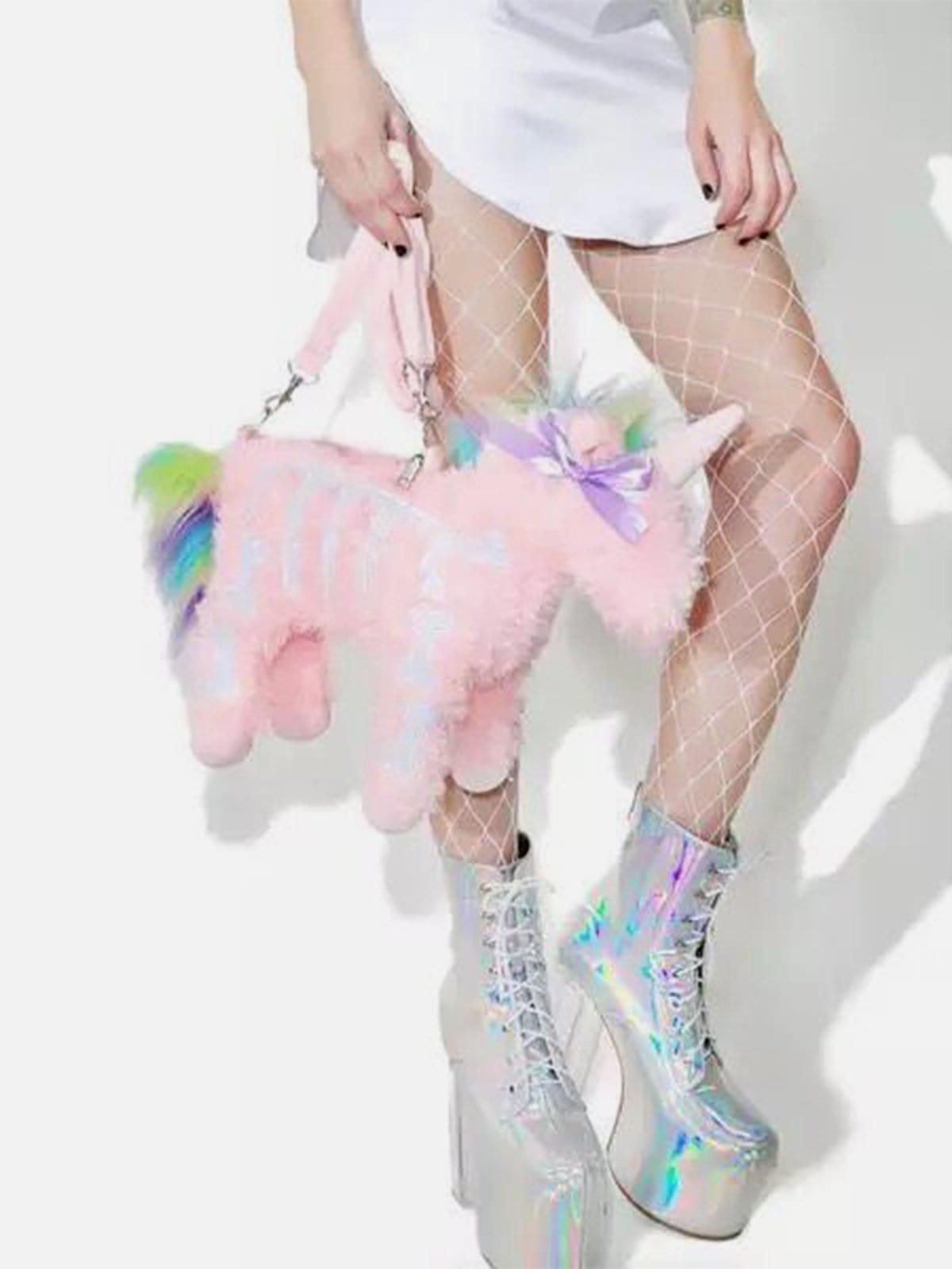 Plush Unicorn Bag