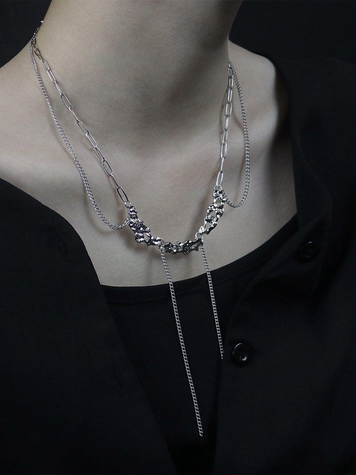 Long Chain Dangle Necklace