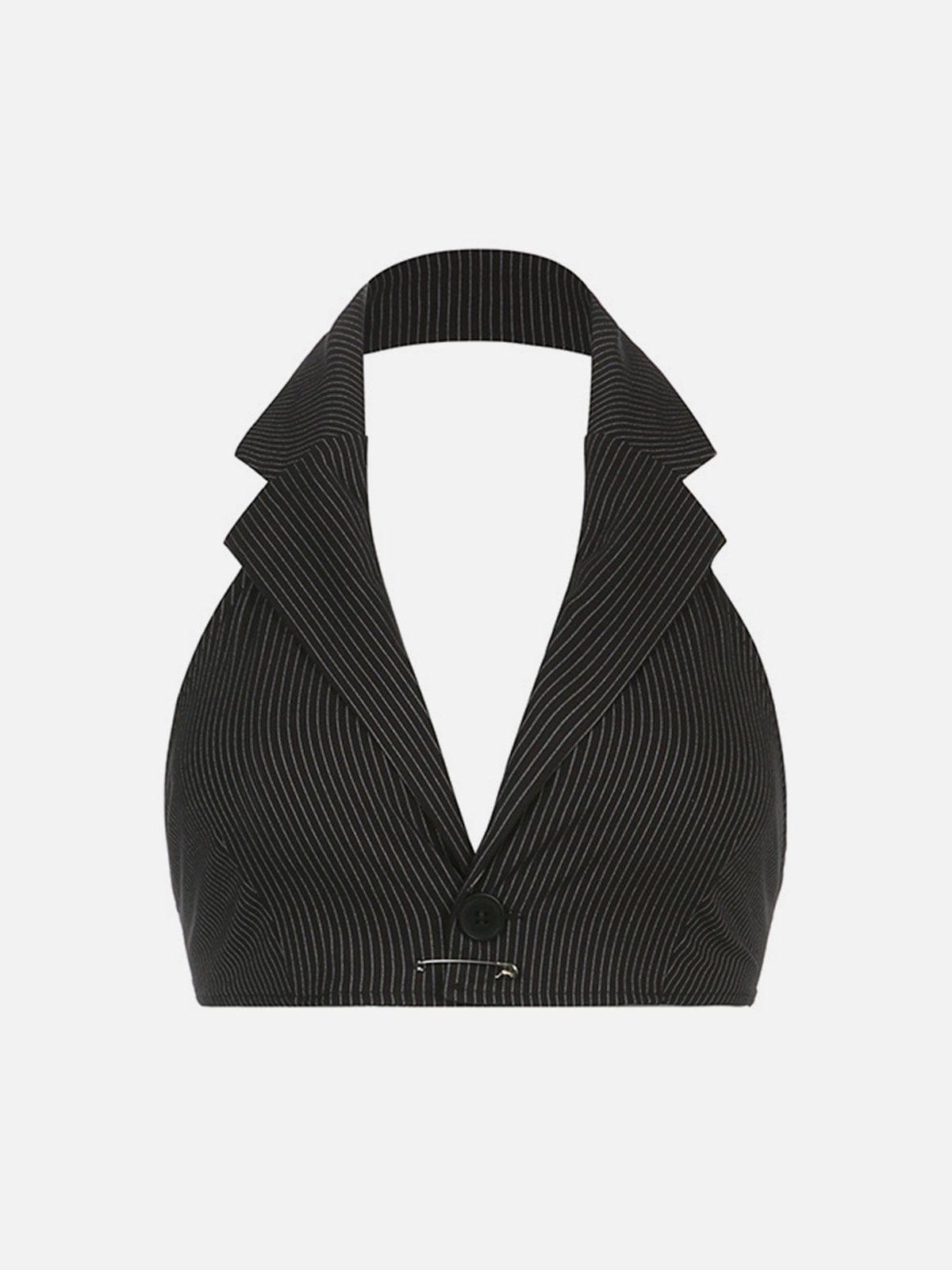 Sexy V-Neck Suit Vest