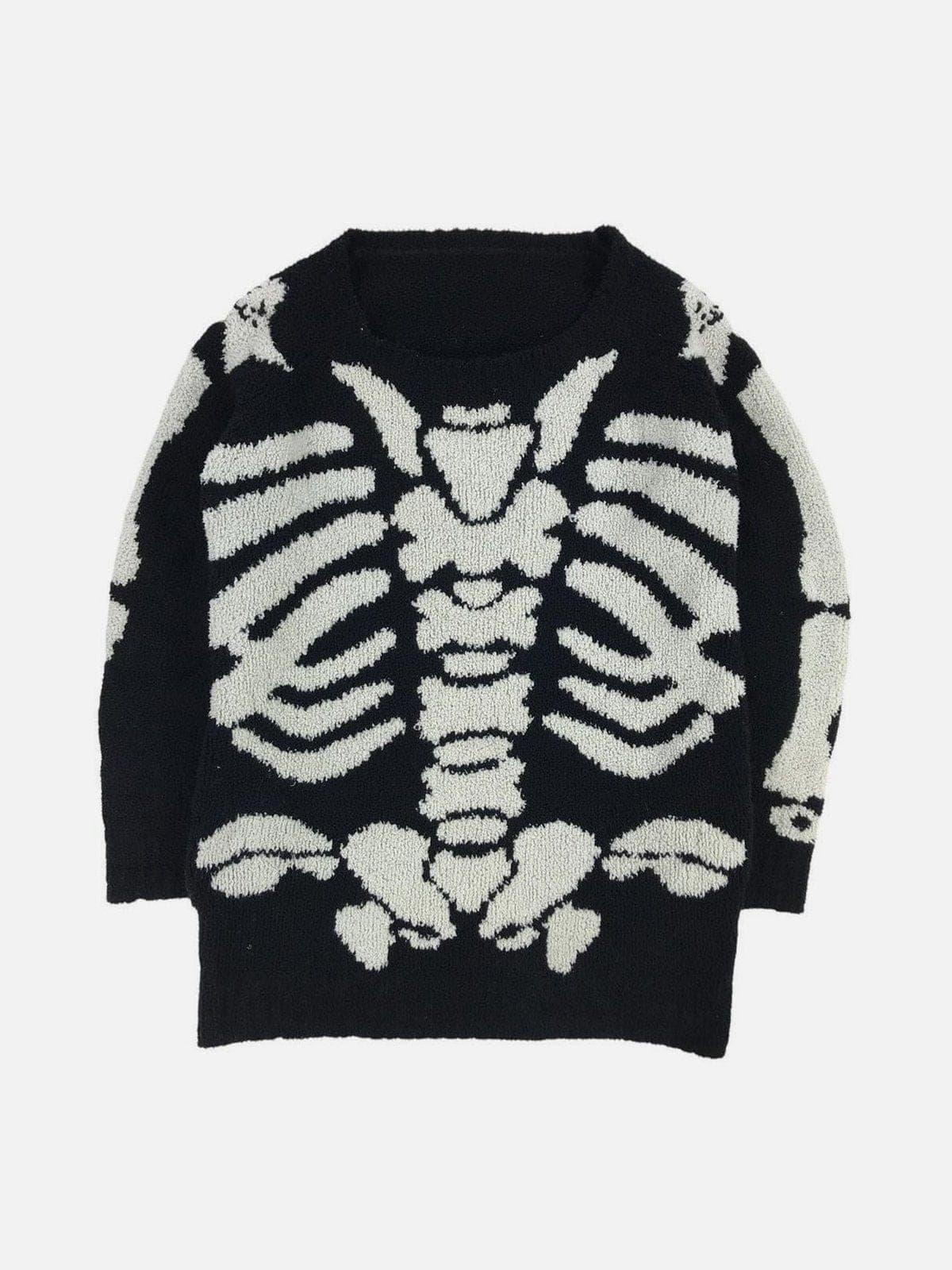 Skeleton Knit Sweater