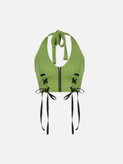 Sexy Zip Up Vest