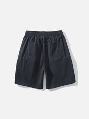 Multi Pockets Zip Up Shorts