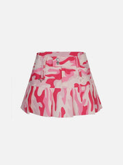 Camouflage Folds Skirt