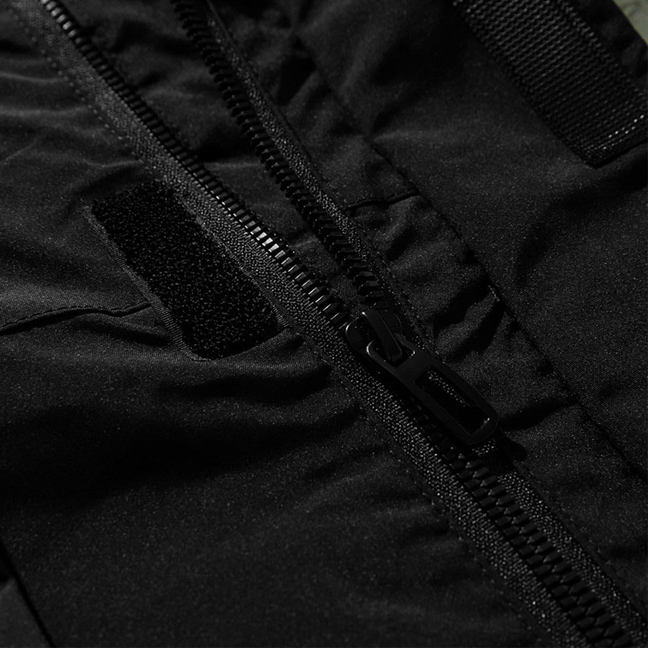 Function Labeling Hooded Winter Down Coat
