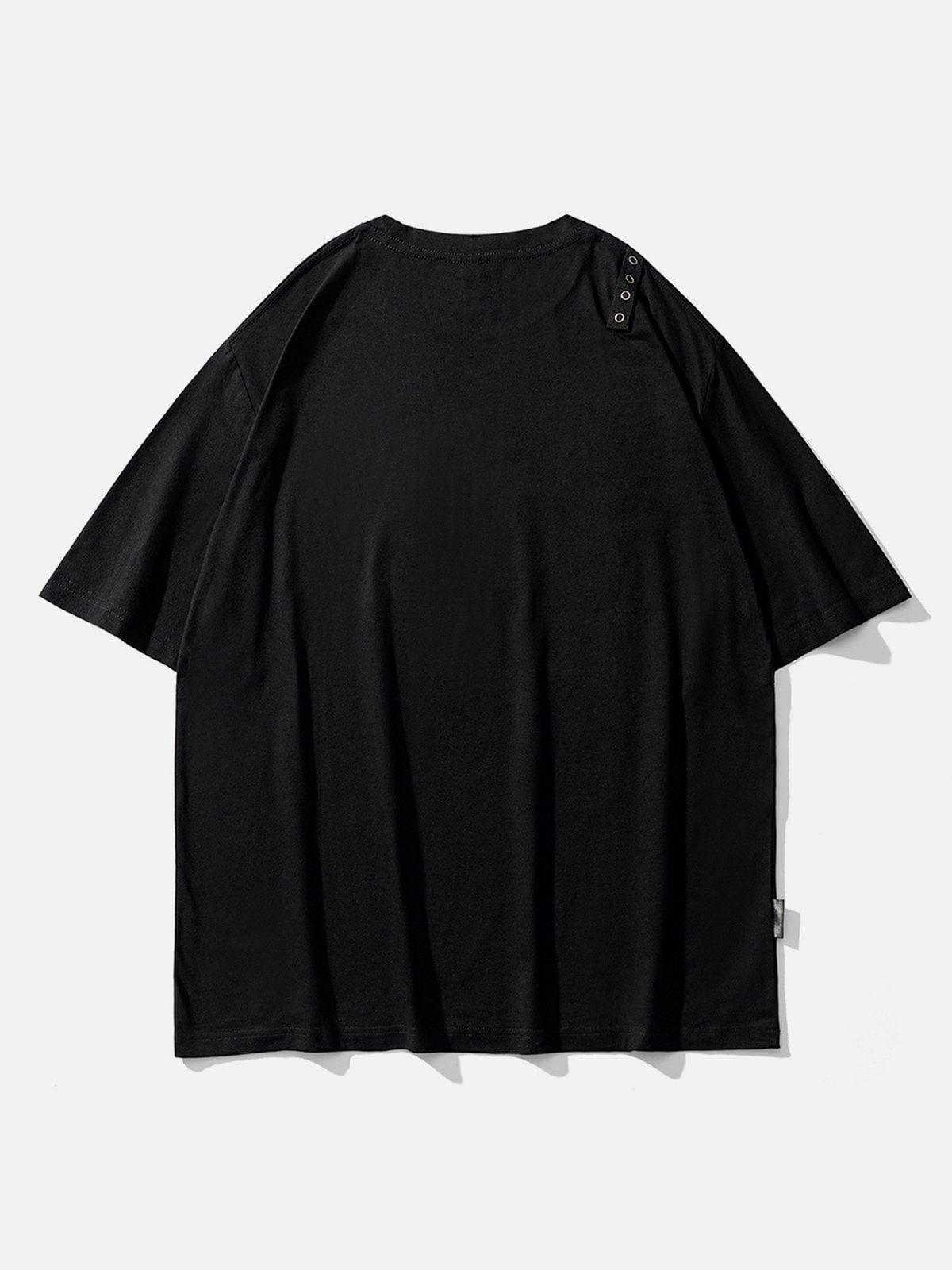 Angel Statue Rivet Graphic Tee