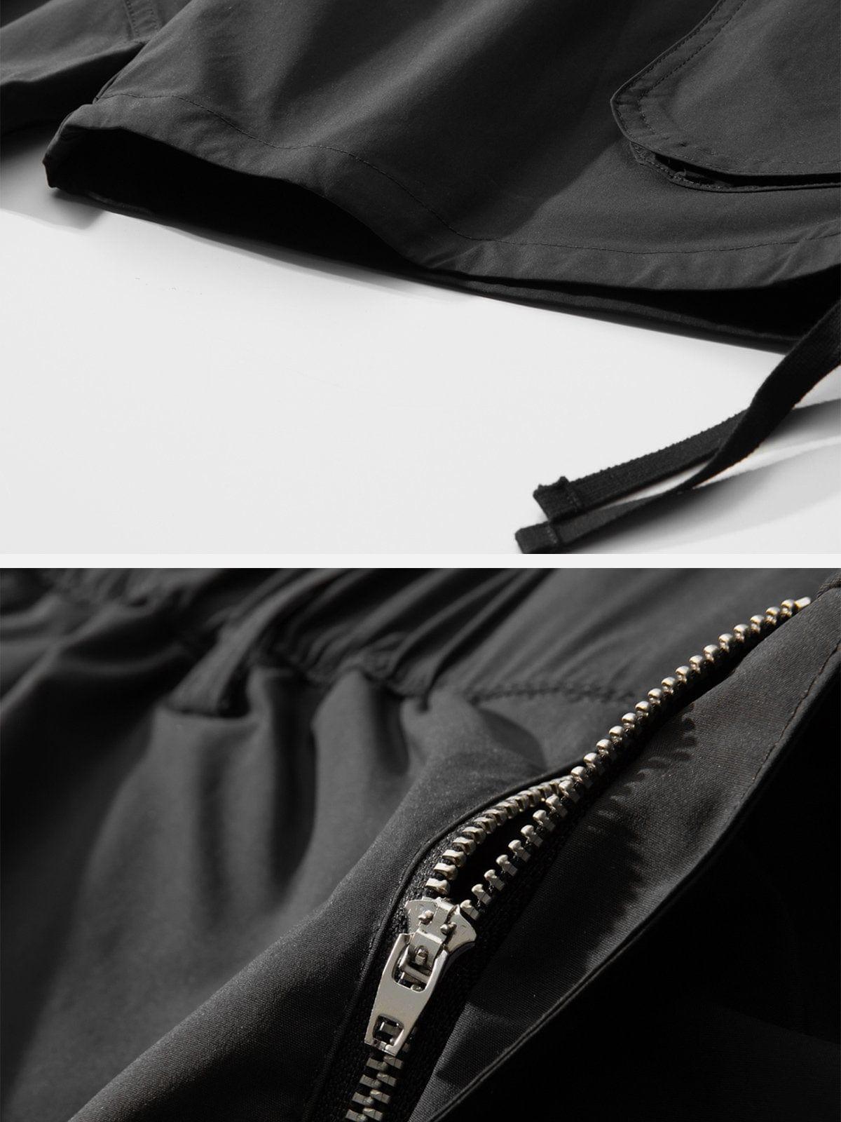 Drawstring Elastic Shorts
