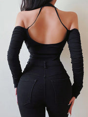 Hollow Backless Jumpsuit